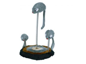 Trixie Játék Macska 2 Rugós Egérrel 15x22cm