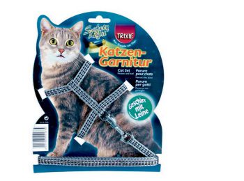 Trixie Hám És Póráz Macskának Fényvisszaverős 22-42cm