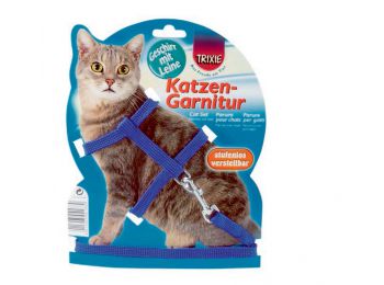 Trixie Hám És Póráz Macskának 22-42cm/10mm 1,25m