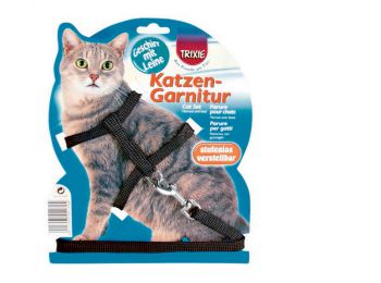 Trixie Hám És Póráz Macskának Egyszinű 26-43/10mm 1,2m