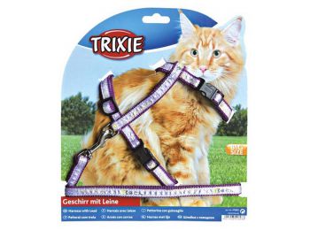 Trixie Hám És Póráz Xl Macskának Mintás 34-57cm/13mm 1