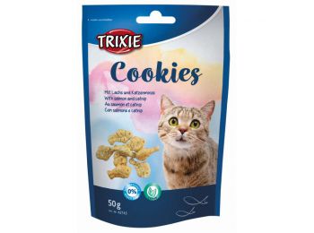 Trixie Jutalomfalat Macskának Cookies lazaccal 50g