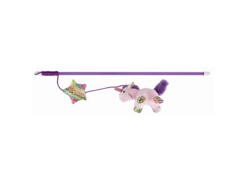 Trixie Játék Macskának Pálca Plüss Unikornissal 45cm