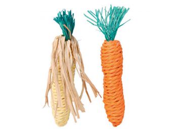 Trixie Fogkoptató Szalma Rágcsálóknak Kukorica És Répa