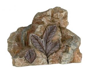 Trixie Akvárium Dekor Kerámia Kövület Levél Mintával 1
