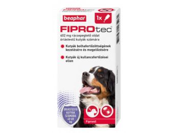 FIPROTEC Dog XL bolha és kullancsírtó csepp 1 pipetta