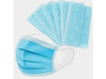 Eldobható Háromrétegű NEM STERIL Sebészeti Szájmaszk 1