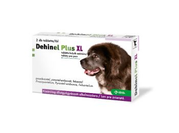 Dehinel Plus XL ízesített féreghajtó tabletta nagytestű kutyáknak 2 db
