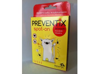 Preventix bolha- és kullancsriasztó csepp macskák részé