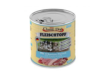 Classic Dog Dose Fleischtop Junior kutyakonzerv négyféle h