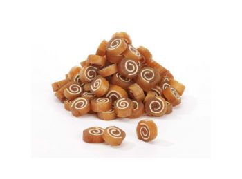 Maced nyúlhúsos és halas sushi, jutalomfalat kistestű ku