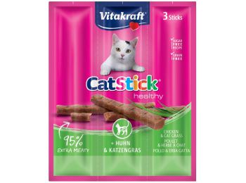 Vitakraft Cat Stick Mini Csirke, Macskafű 3x6 g