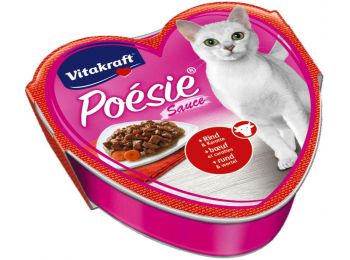 Vitakraft Poésie Alutálcás Macskaeledel Marha, Sárgarép