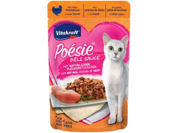 Vitakraft Poésie Delice Alutasakos Macskaeledel Pulyka 85 g