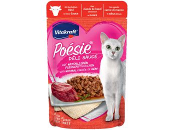 Vitakraft Poésie Delice Alutasakos Macskaeledel Marha  85 g