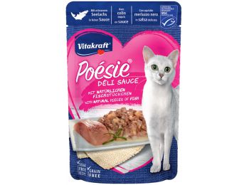 Vitakraft Poésie Delice Alutasakos Macskaeledel Fekete Tők