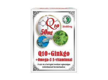 Q10 + ginkgo + omega-3 kapszula -Chen-