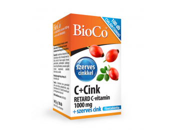 Csipkebogyós C-vitamin 1000mg + szerves cink  -BioCo-