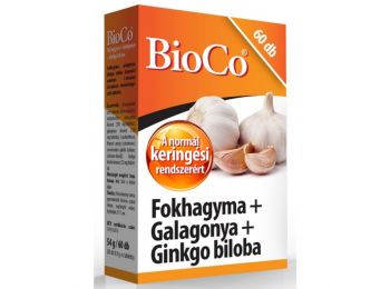 Fokhagyma+Galagonya+Ginkgo biloba -BioCo-