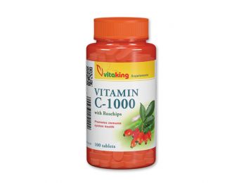 C vitamin csipkebogyóval 1000 mg. -Vitaking-