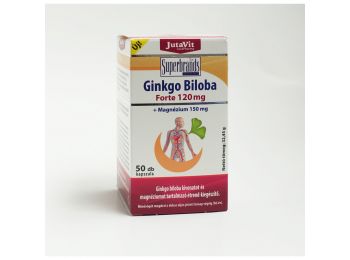 Ginkgo Biloba 120 mg + Magnézium 150 mg  50x -JutaVit-