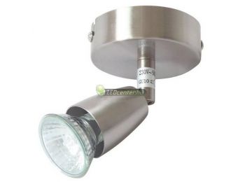 NORMAN-1 lámpatest, GU10/230V aljzat, matt króm