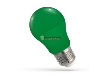 Spectrum 5W E27 zöld dekorációs LED kisgömb 2évG