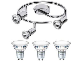 NORTON-3 lámpatest és 3 Philips 5W=50W 120° melegfehér L