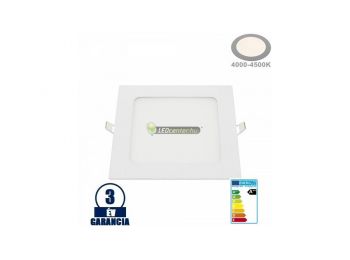 INTI 12W=96W négyzet fehér LED mennyezeti lámpa természe