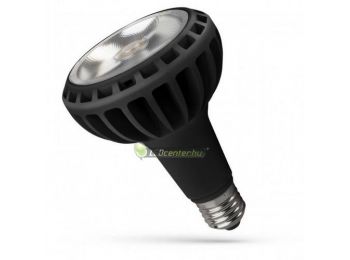 Spectrum PAR 20W 2000 lumen E27 LED fekete reflektorizzó, h