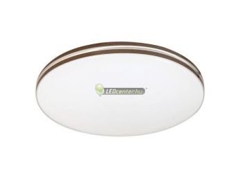 OSCAR LED 18W fehér/dió kerek mennyezeti lámpa, természe