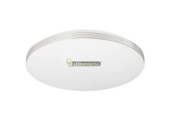 OSCAR LED 18W fehér/króm kerek mennyezeti lámpa, termész