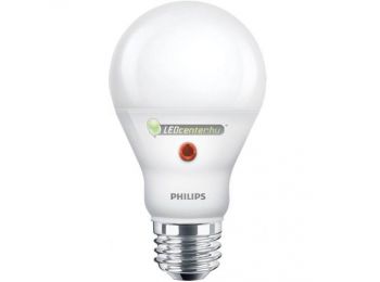 PHILIPS beépített alkonykapcsolós 6,5W=60W LED E27 izzó,