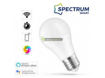 Spectrum Smart 9W szabályozható, CCT, RGBW, wifis okos E27