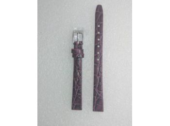 10-es bordó színű valódi bőr óraszíj A5005-10-9