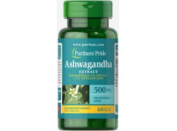 PURITANS PRIDE ASHWAGANDA EXTRACT 500 MG - 60 DB