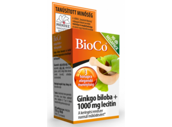 BIOCO GINKGO BILOBA+LECITIN KAPSZULA - 90 DB