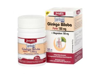 JUTAVIT GINKGO BILOBA FORTE 120 MG KAPSZULA - 50 DB
