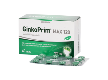 WALMARK GINKOPRIM MAX 120 MG TABLETTA - 60 DB