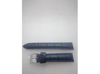 18-as kék színű valódi bőr óraszíj 8.85-18-4