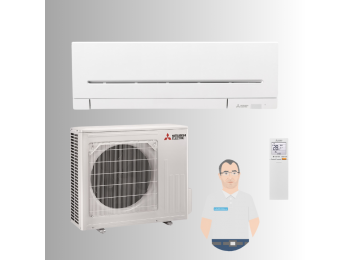 Mitsubishi MSZ/MUZ-AP60VG oldalfali inverteres split klíma 