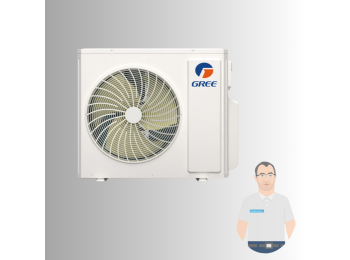 Gree GWHD36 - 10 kW 4-es multi kültéri egység