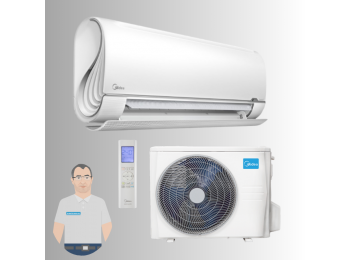 Midea Breezeless 3,5 kW klíma szett