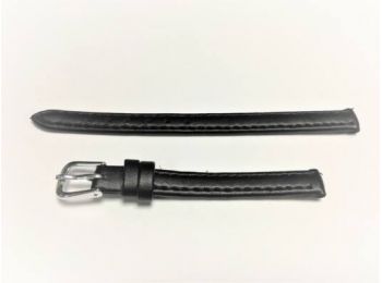 SZ2125 8mm fekete színű valódi  bőrszíj