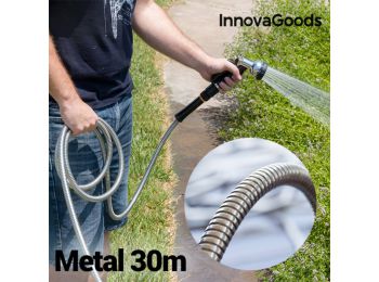 InnovaGoods Törhetetlen Fémtömlő (30 m)