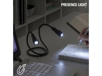Presence Light Mágneses Dupla Rugalmasságú LED Zseblámpa