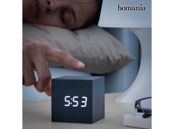 Homania Kocka Digitális Ébresztőóra