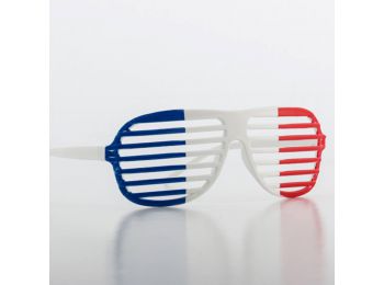 Francia Zászló pirosönyös  Szemüveg