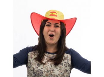 Spanyol Zászló Összehajtható Kalap