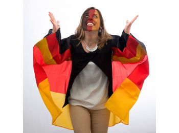 Német Zászló Köpeny